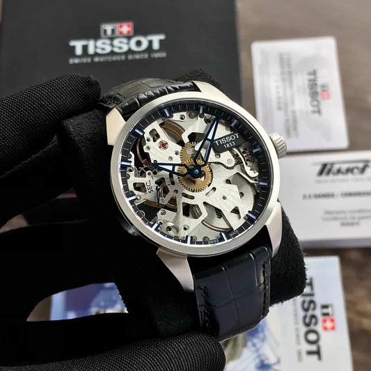 Tissot Squelette Noir – Mechanical Skeleton Masterpiece