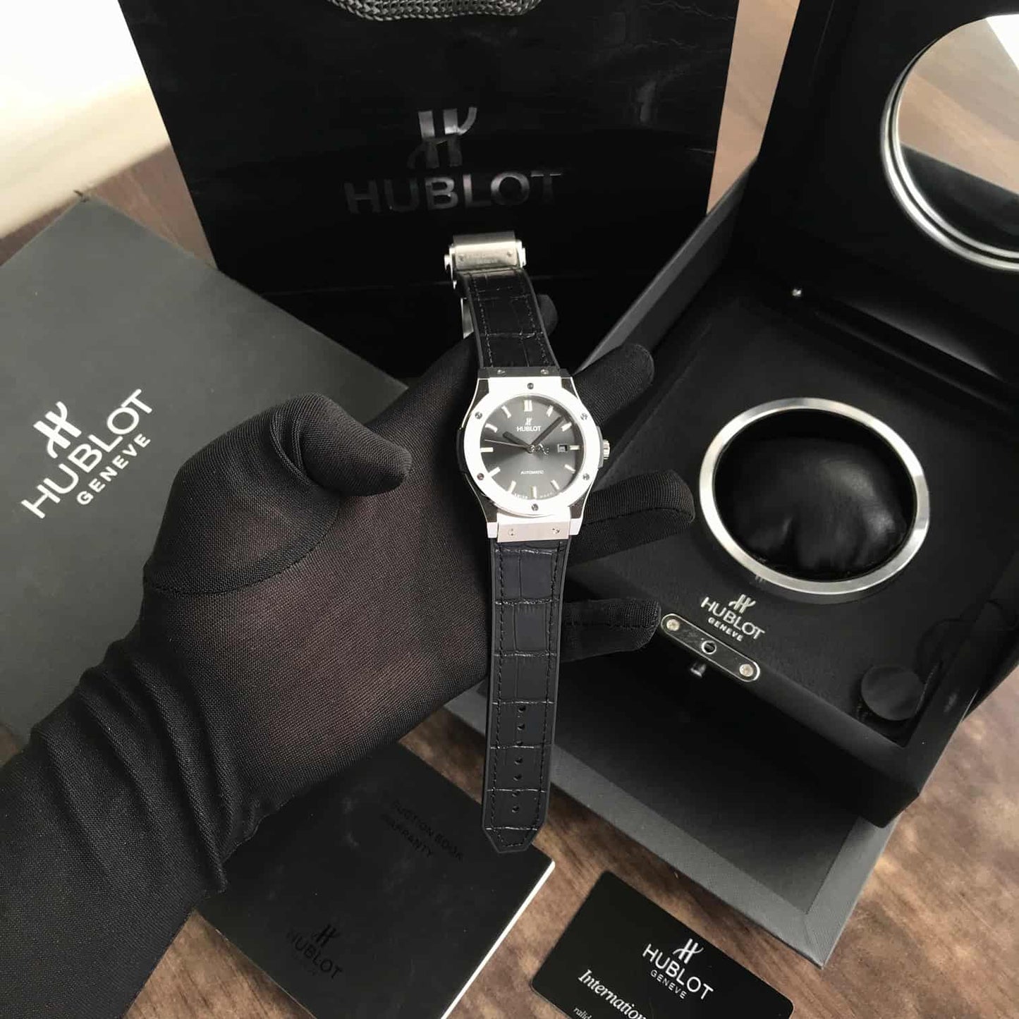 Hublot Classic Fusion – Black Dial | Automatic | Men's Luxury Watch