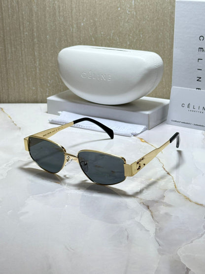 CÉLINE Gold Frame Sunglasses