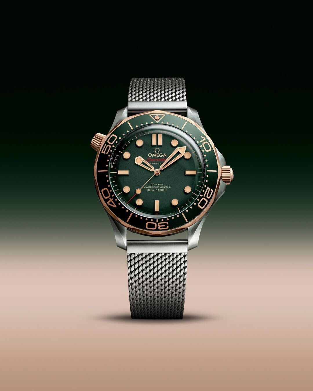 Omega Seamaster Bronze Gold Japanese Automatic Men’s Watch