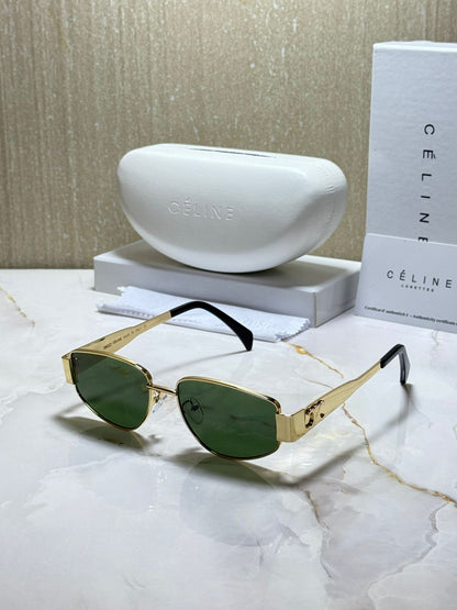 CÉLINE Gold Frame Sunglasses