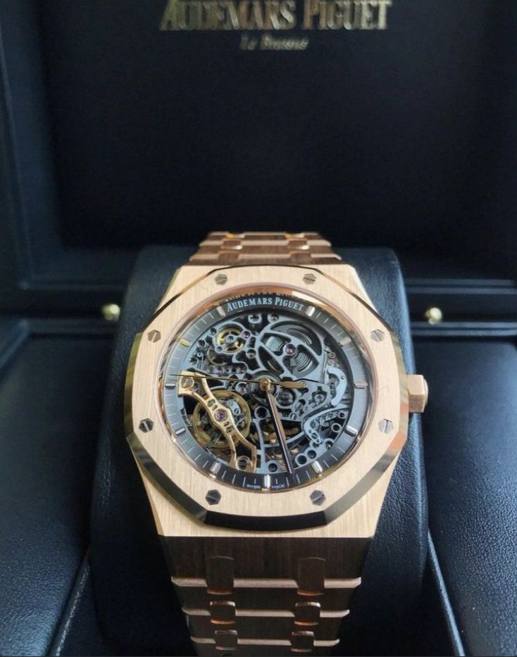 Audemars Piguet Royal Oak Skeleton Automatic – Rose Gold Edition