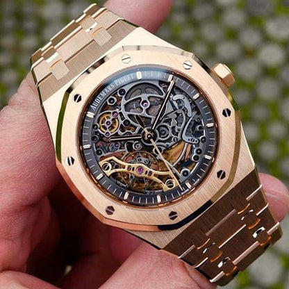 Audemars Piguet Royal Oak Skeleton Automatic – Rose Gold Edition