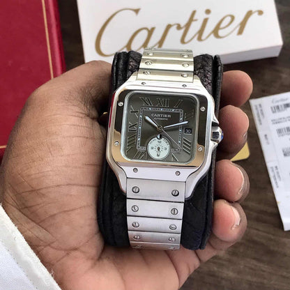 Cartier Santos Galant – Automatic Steel Elegance