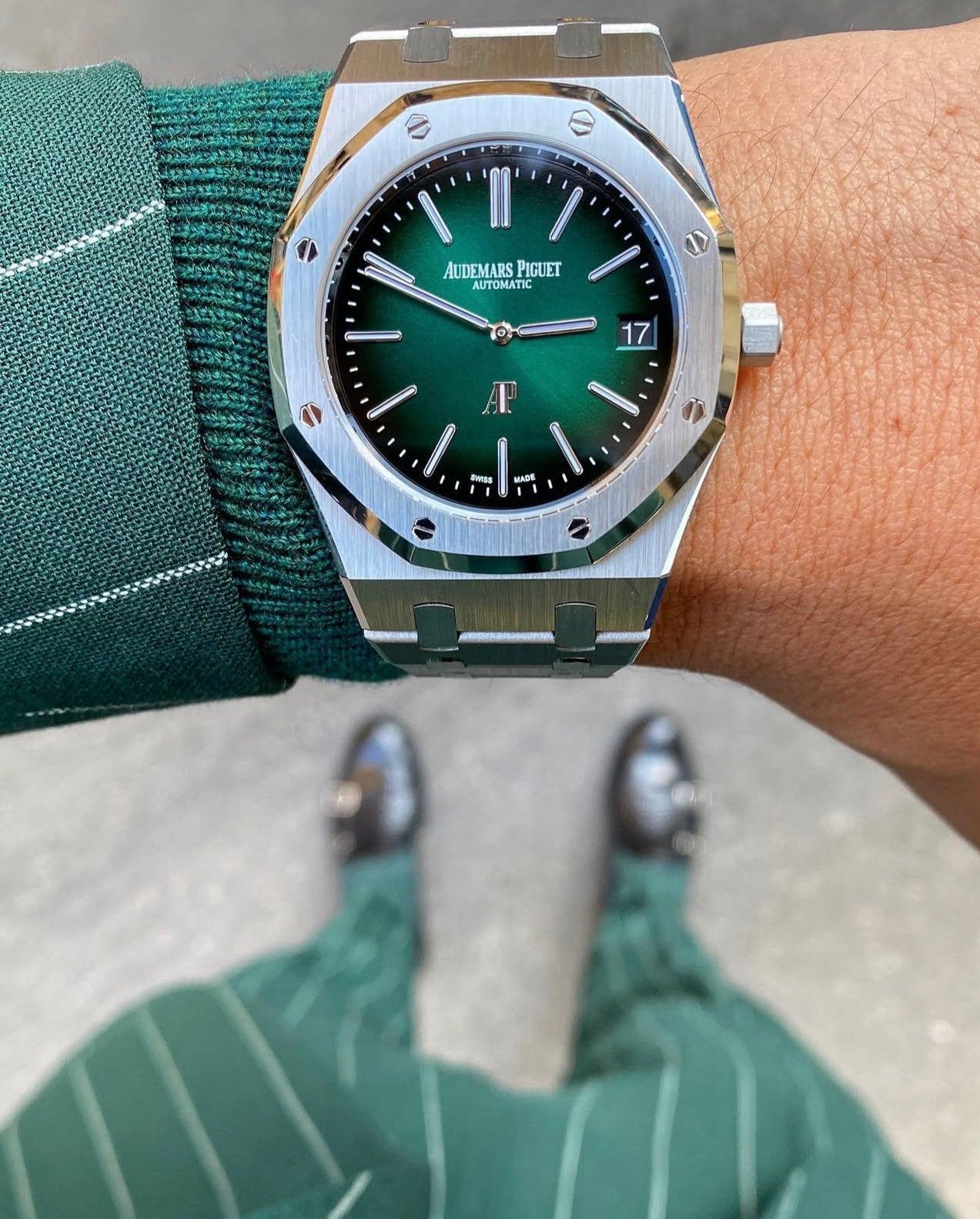 Audemars Piguet Royal Oak Selfwinding – Green Dial Edition
