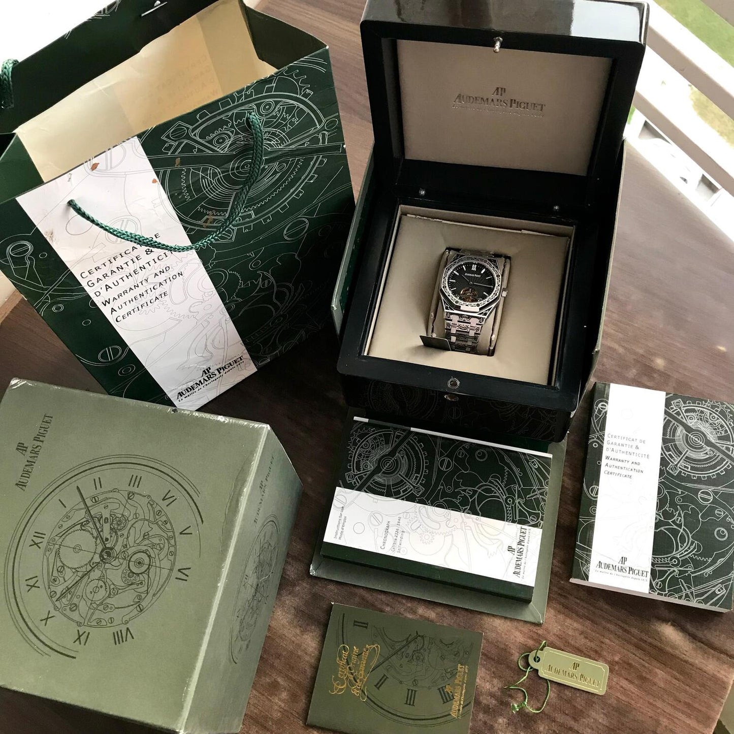 Audemars Piguet Royal Oak Tourbillon – Black Openworked Dial
