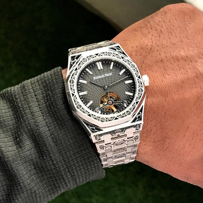 Audemars Piguet Royal Oak Tourbillon – Black Openworked Dial