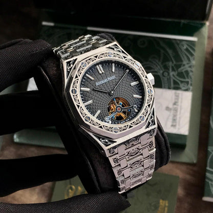 Audemars Piguet Royal Oak Tourbillon – Black Openworked Dial