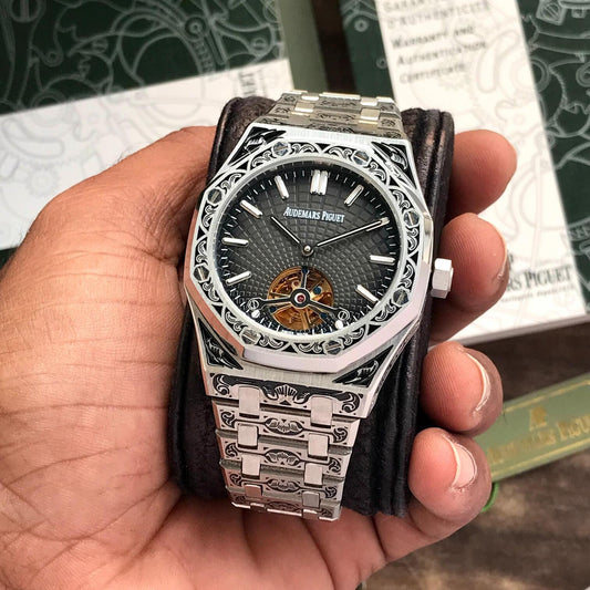 Audemars Piguet Royal Oak Tourbillon – Black Openworked Dial