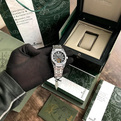 Audemars Piguet Royal Oak Tourbillon – Black Openworked Dial