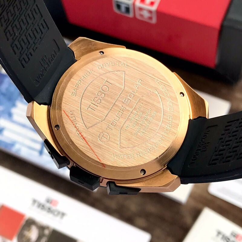 Tissot T-Touch Solar Pathfinder – Rose Gold Compass Edition