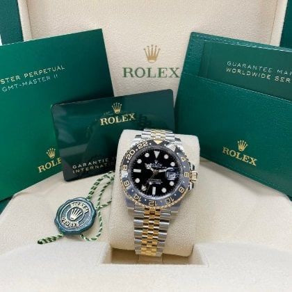 Rolex GMT-Master II Nocturne – Black & Gold Jubilee Edition