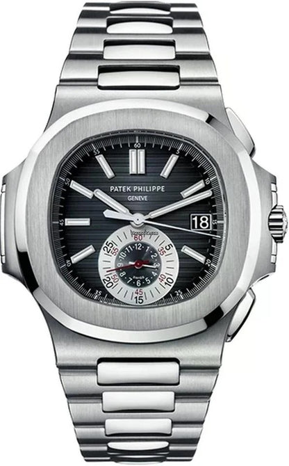 Patek Philippe DualTime Complication – Black Dial Steel Edition
