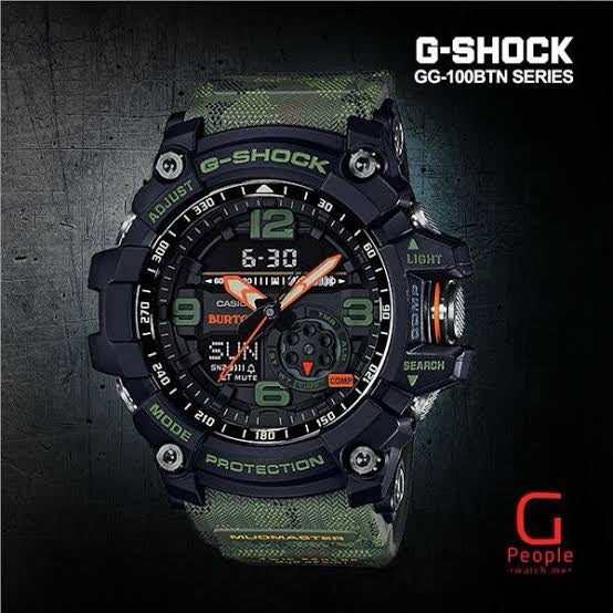 CASIO G-SHOCK “MUDMASTER BURTON GG-1000BTN-1AJR Watch For Men’s