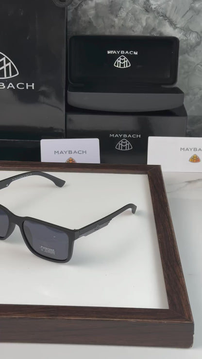 Maybach Polarized Sunglasses | Elite Matte Black Edition